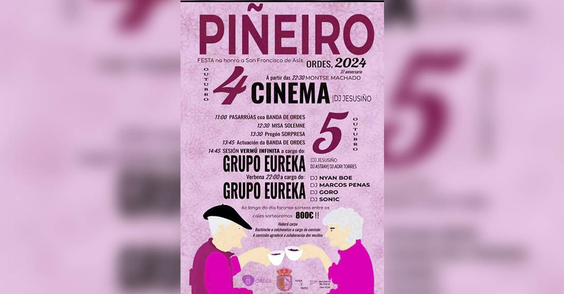 fiestas de piñeiro en ordes