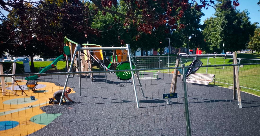 imaxe do parque infantil de vioño