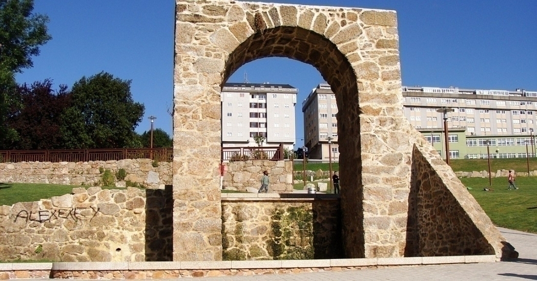 Imaxe do parque de Oza na Coruña