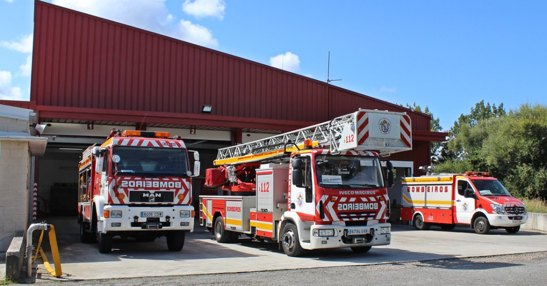 Imaxe do parque de bombeiros de Arteixo