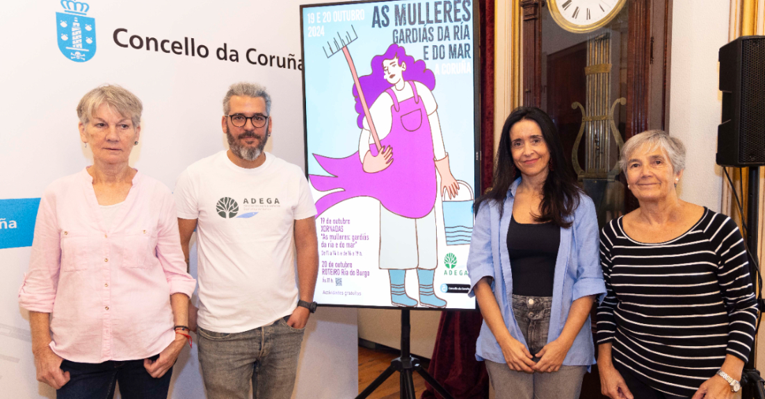 Presentación de 'As mulleres gardiás da ría e do mar'