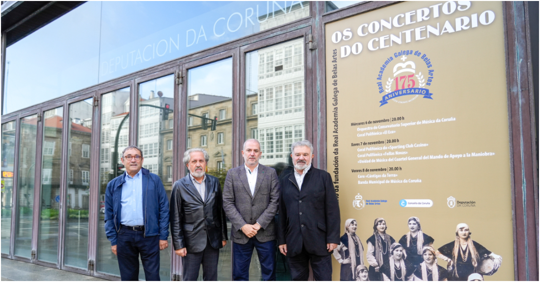 Presentación do programa da Real Academia Galega de Belas Artes na Coruña