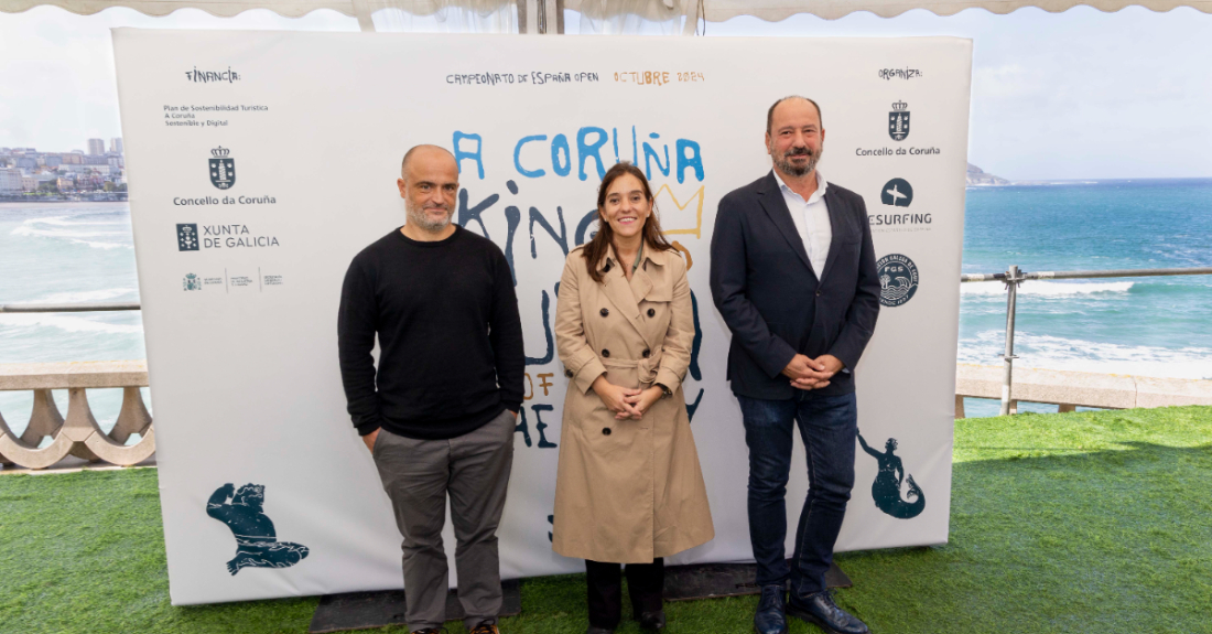 Presentación en A Coruña del Campeonato de España de Surf Open