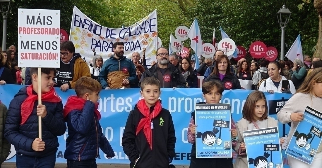 manifestación-ensino-público-Galicia