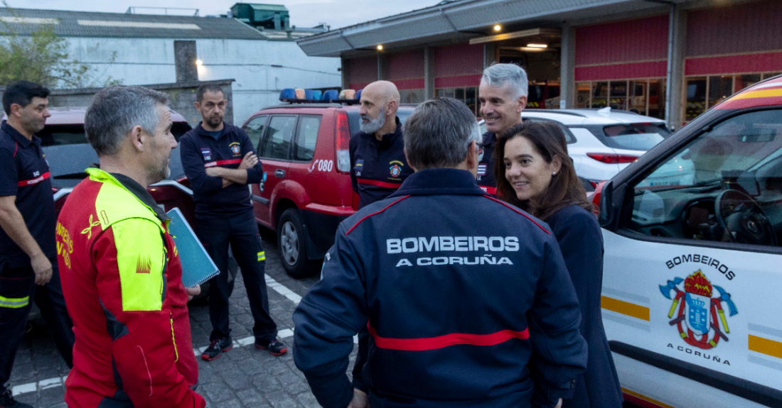 Bombeiros Coruña a Valencia