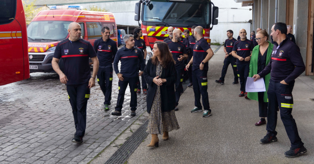 Bombeiros Coruña a Valencia