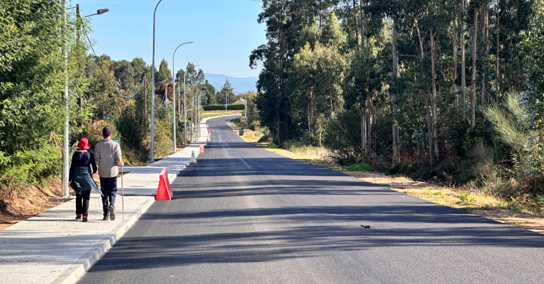 Imaxe da carretera provincial Orro