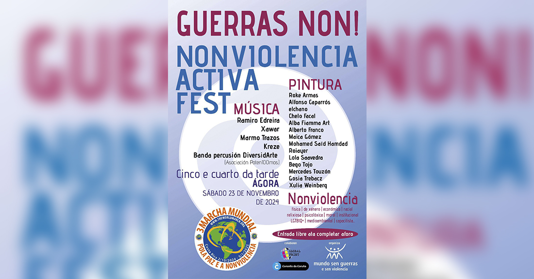 nonviolencia activa fest coruña