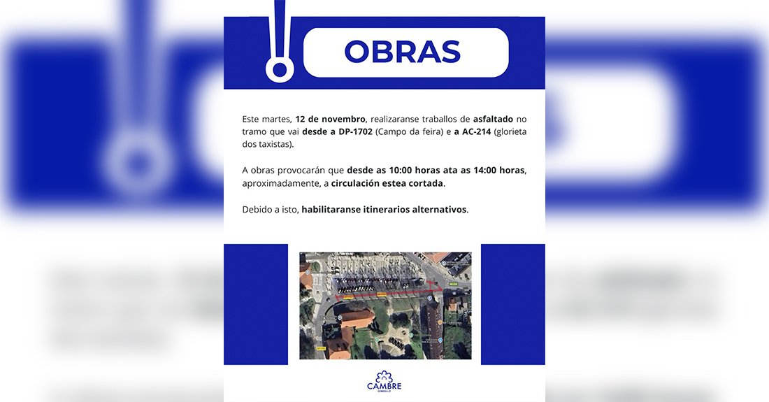 obras cambre