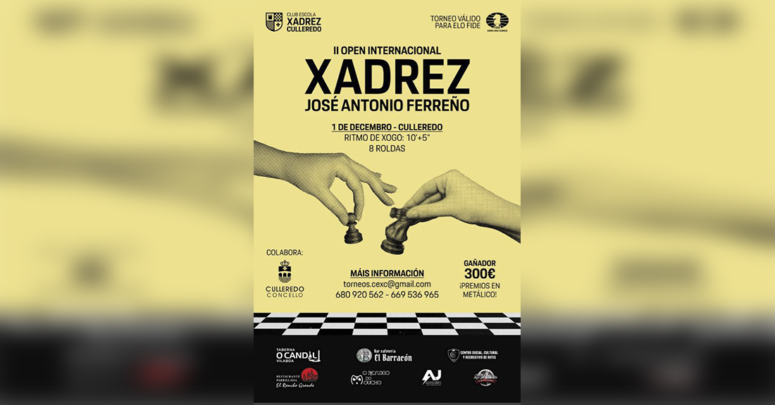 open xadrez culleredo