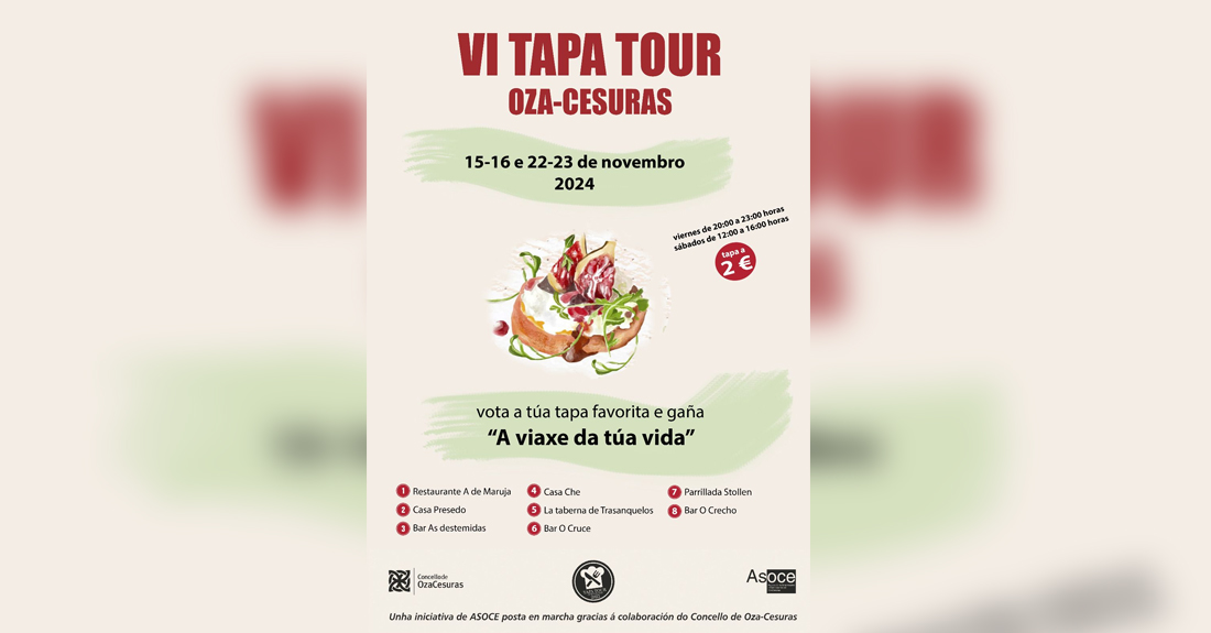 tapa tour ordes 2024