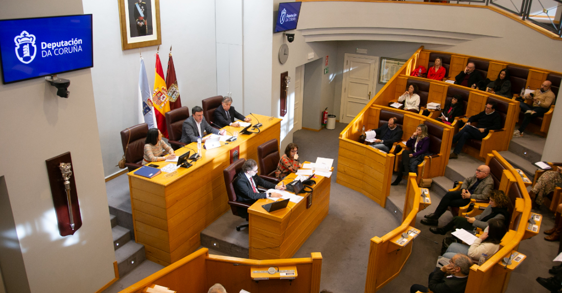 Pleno Deputación da Coruña 27 decembro