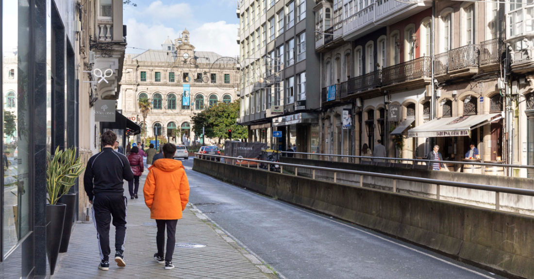 Rúa Paio Gómez Coruña