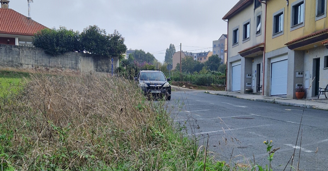 Urbanización das rúas Xoan Montes e Andrés Gaos en Vilaboa