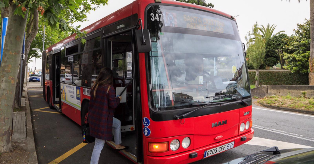 Bus 1A Coruña Santa cristina