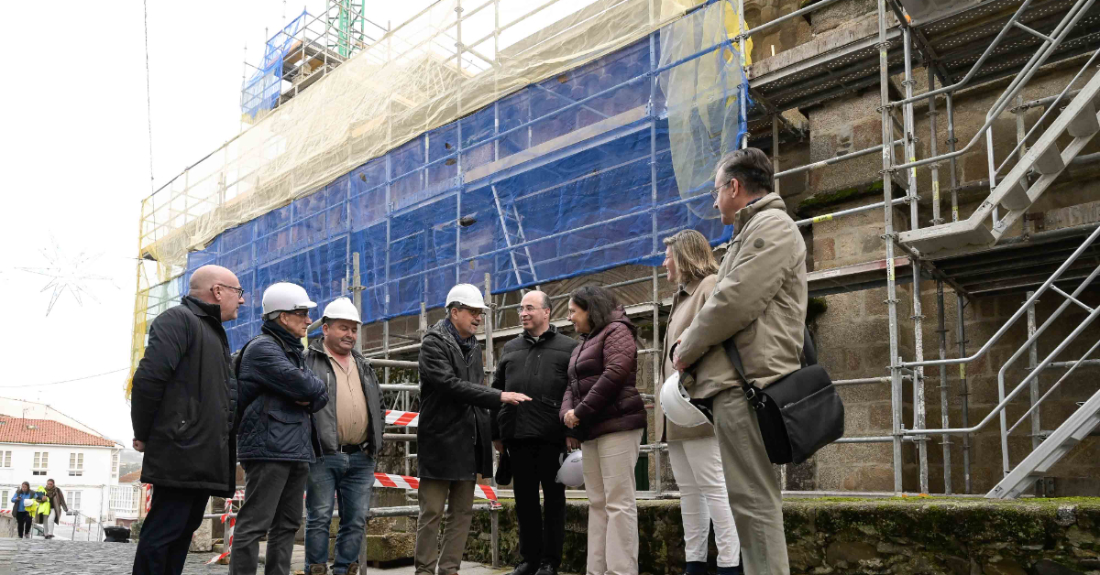 Reforma igrexa de Santa María de Azougue en Betanzos