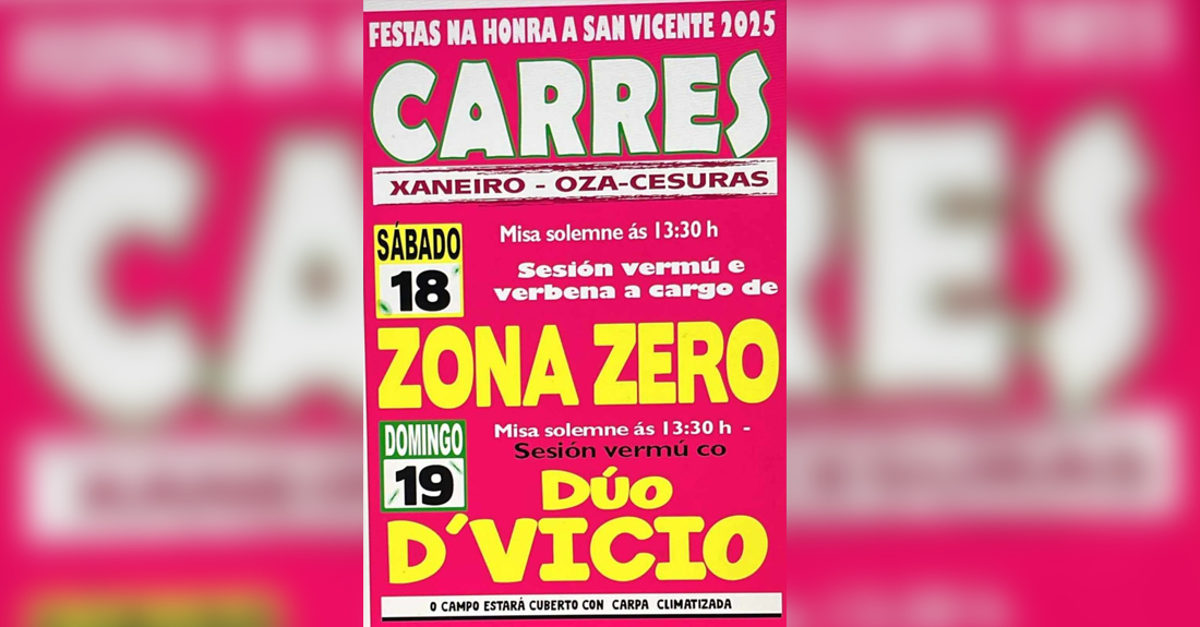 carres oza-cesuras fiestas