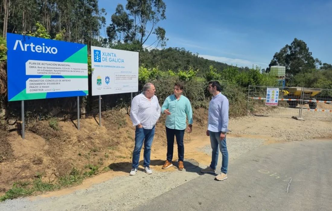 ARTEIXO obras con Laracha
