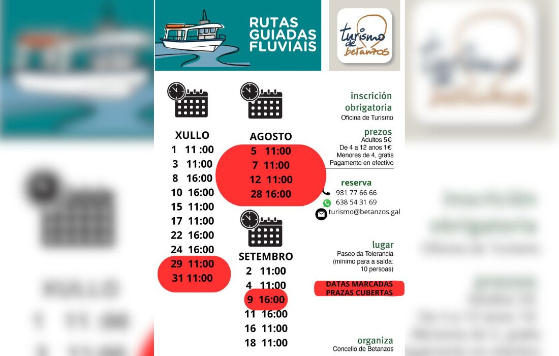 BETANZOS Rutas guiadas Mandeo