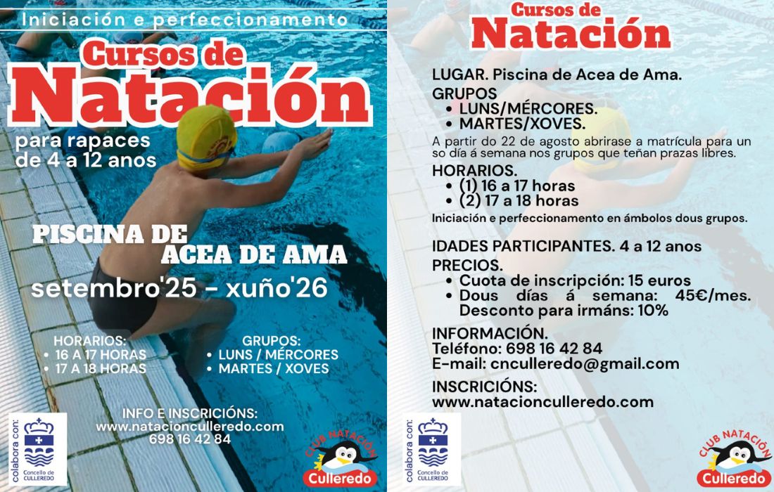 CULLEREDO club natación 25-26