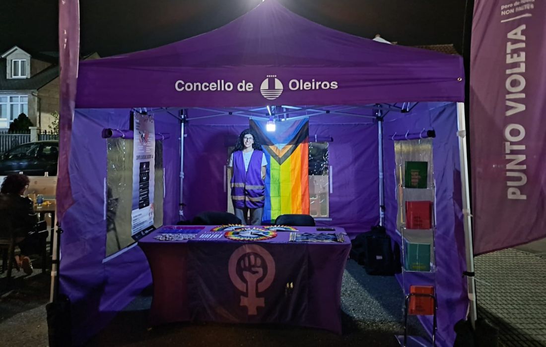 OLEIROS punto violeta festas