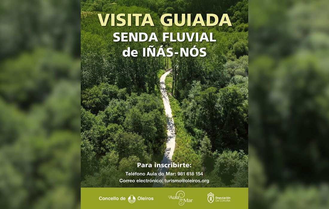 OLEIROS visita senda fluvial