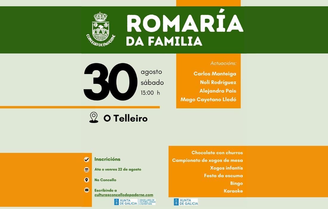 PADERNE romaria familia