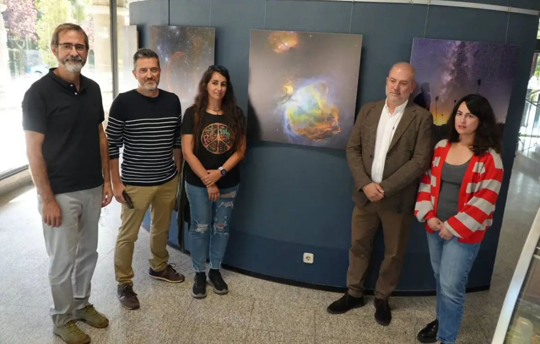 A CORUÑA exposicion astrofotografo