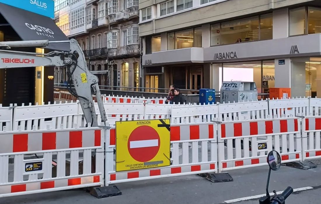 A CORUÑA obras Paio Gomez