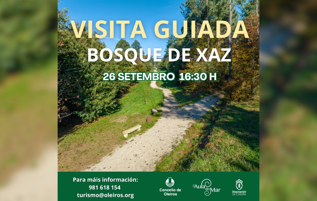 OLEIROS visita bosque de xaz