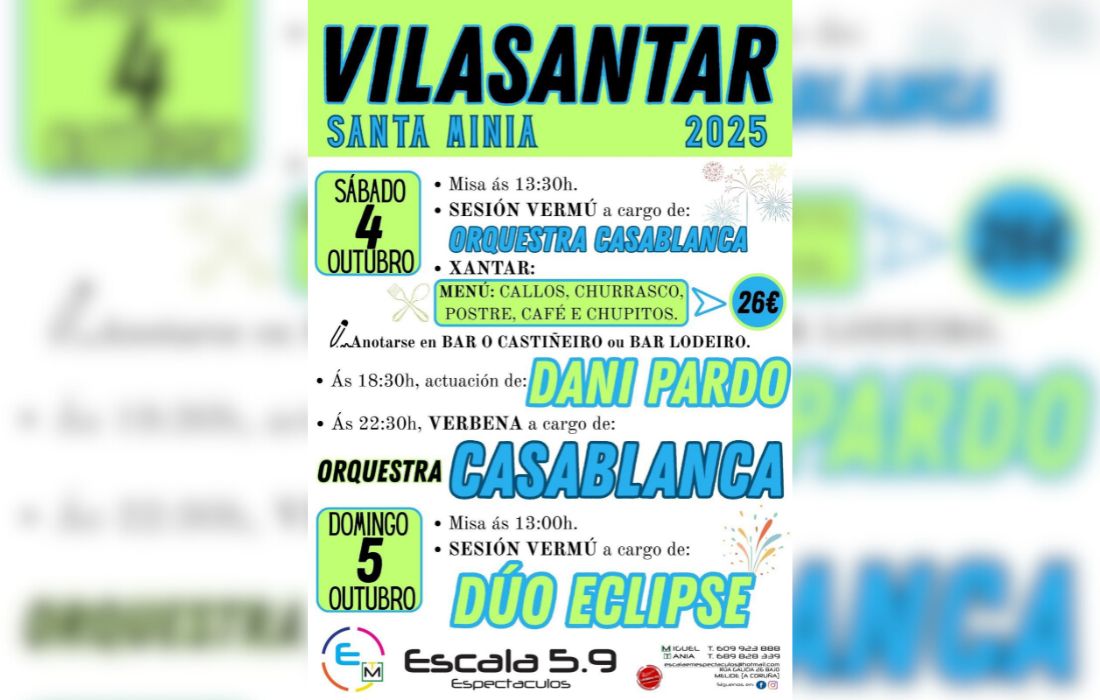 VILASANTAR en festas