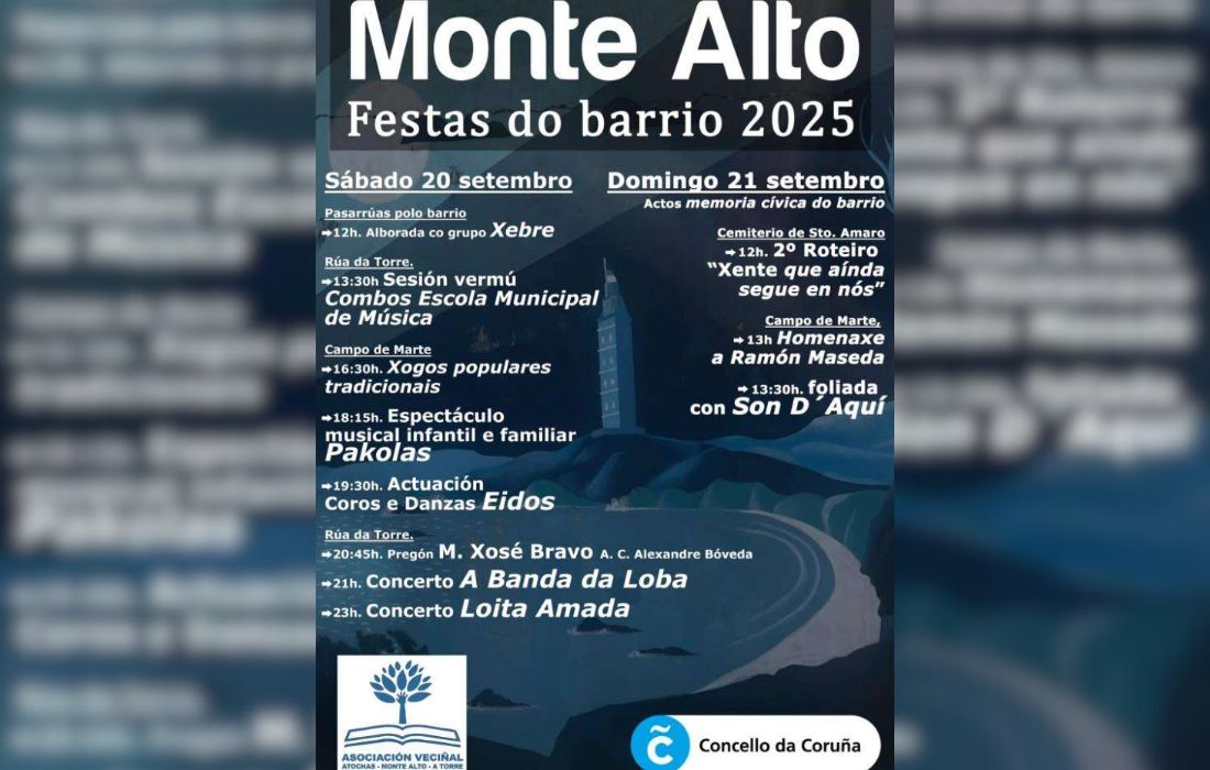 A CORUÑA festas monte alto