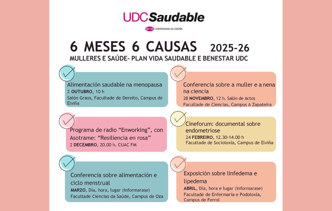 A CORUÑA udc 6 meses 6 causas