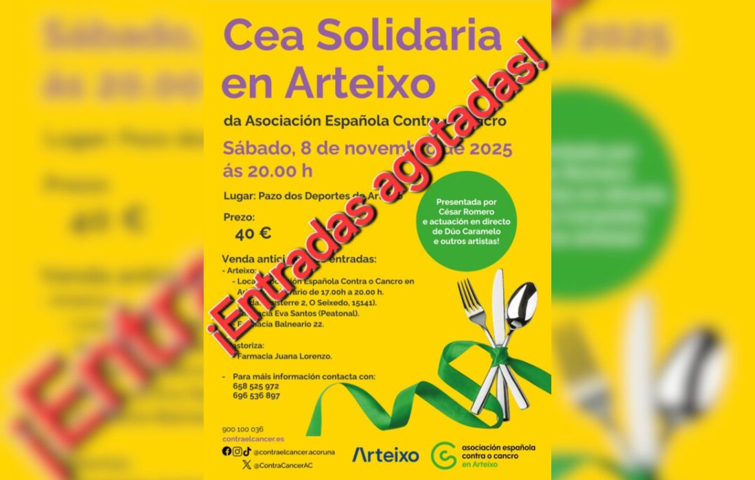 ARTEIXO cena solidaria