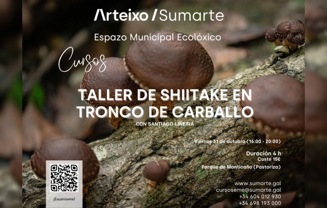 ARTEIXO taller shitake