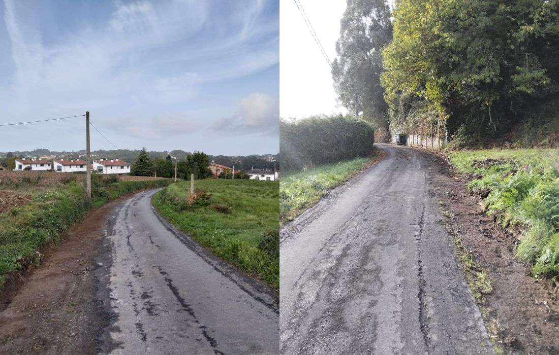 BERGONDO obras estrada