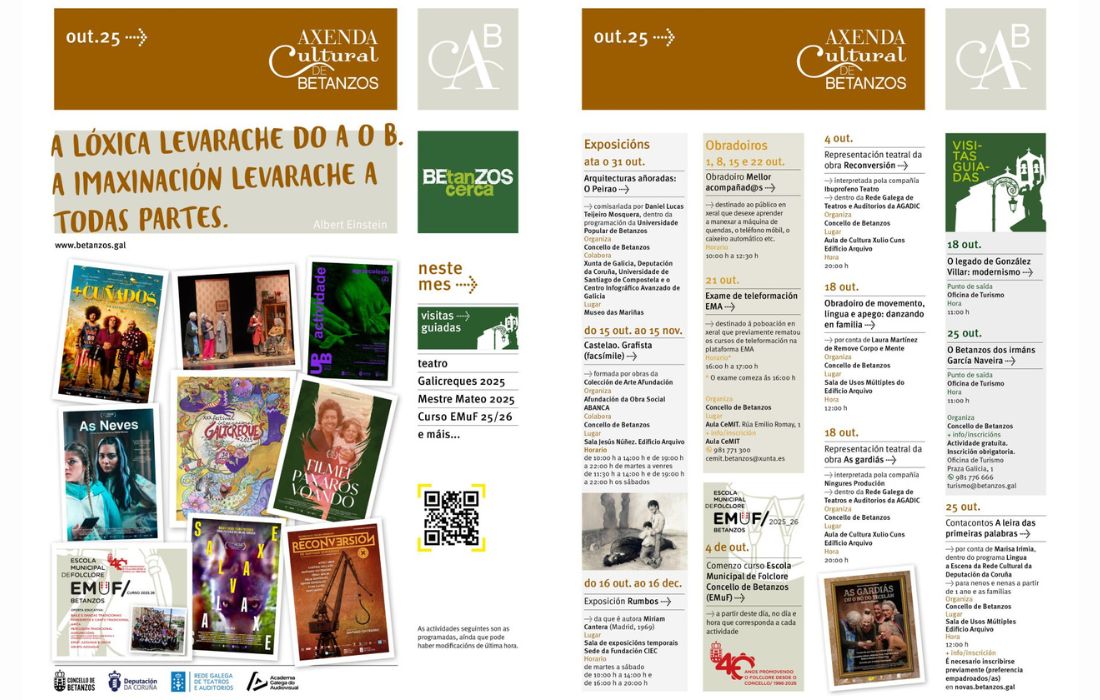 BETANZOS cultura outubro