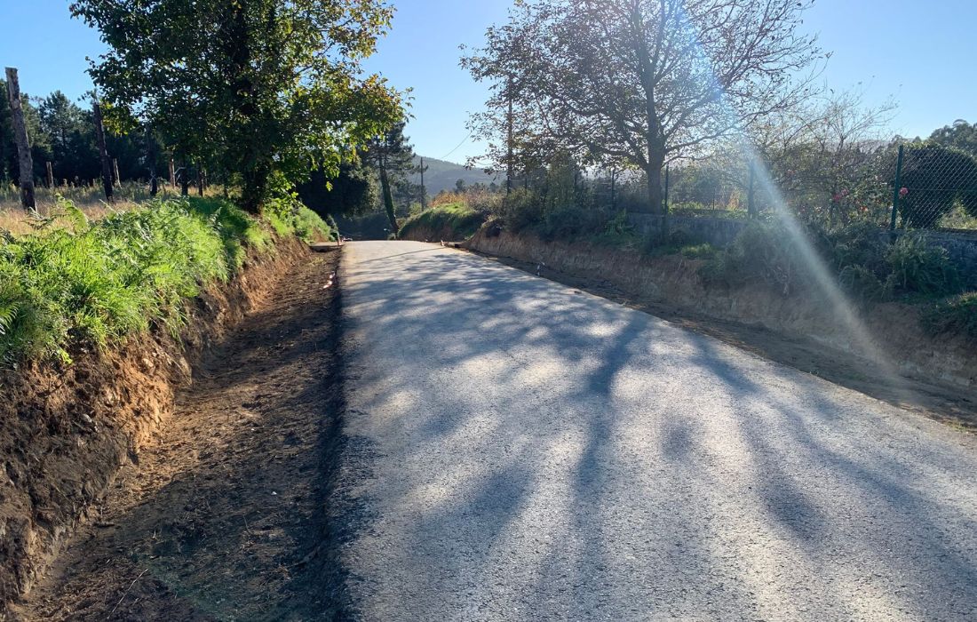 CARRAL vía entre A Ribeira e Soavila