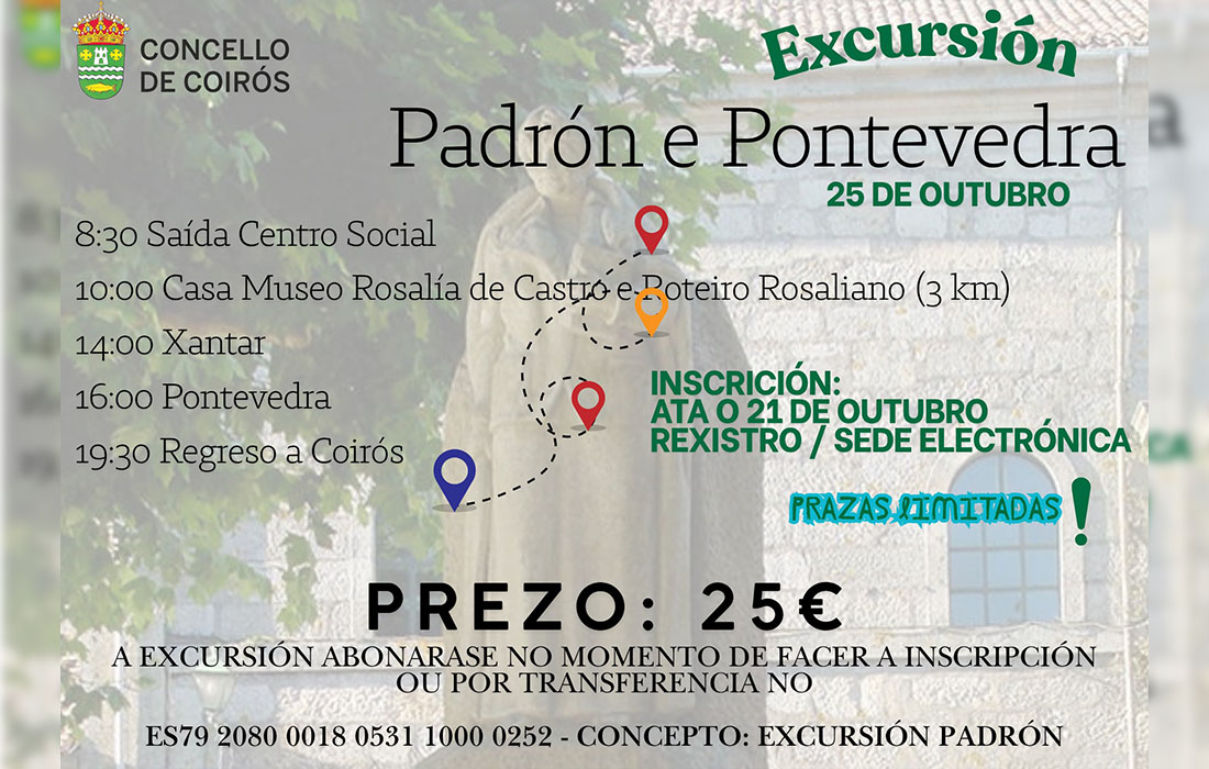 COIROS excursión padron