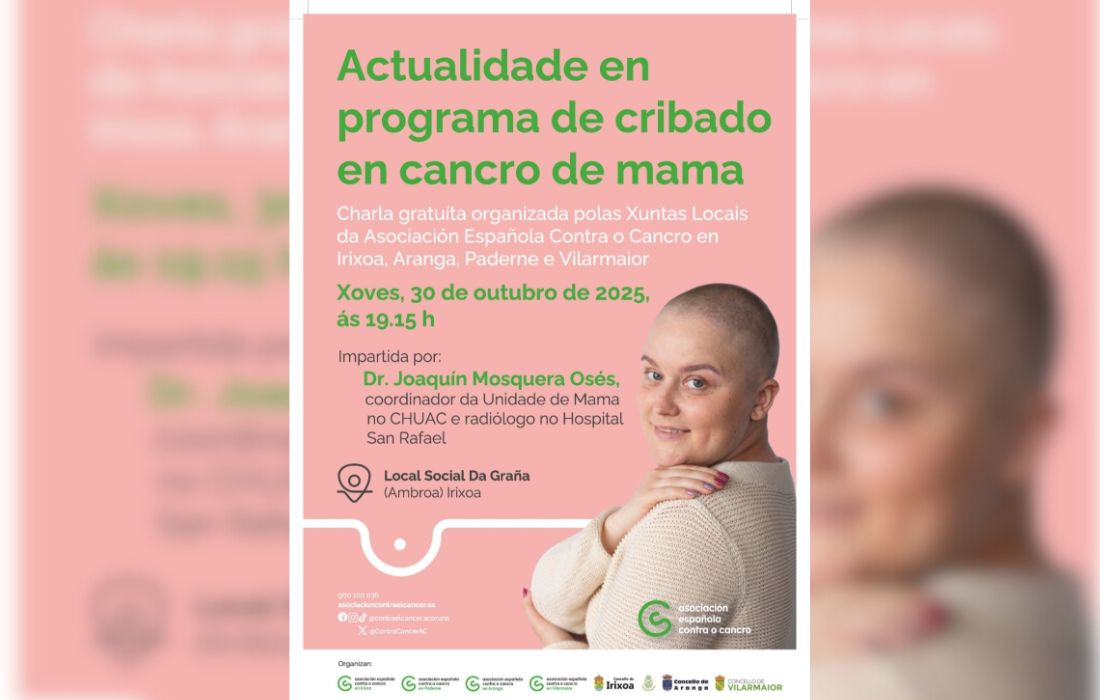 IRIXOA charla cancro de mama