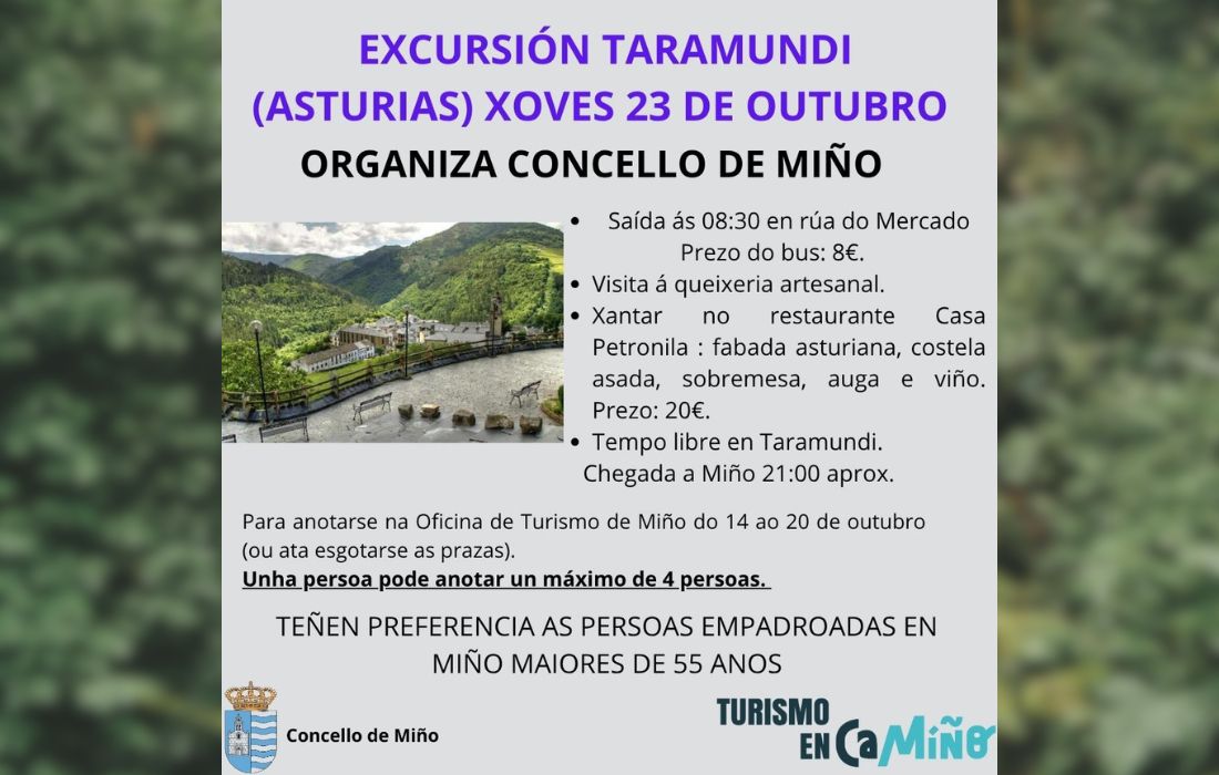 MIÑO excursión taramundi