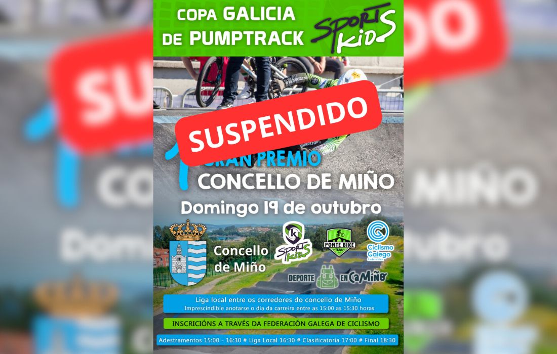 MIÑO pumptrack suspendido