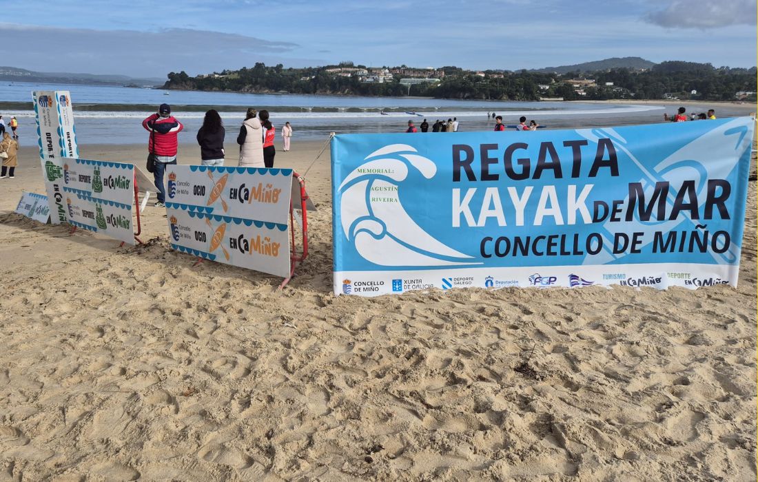 MIÑO regata kayak de mar