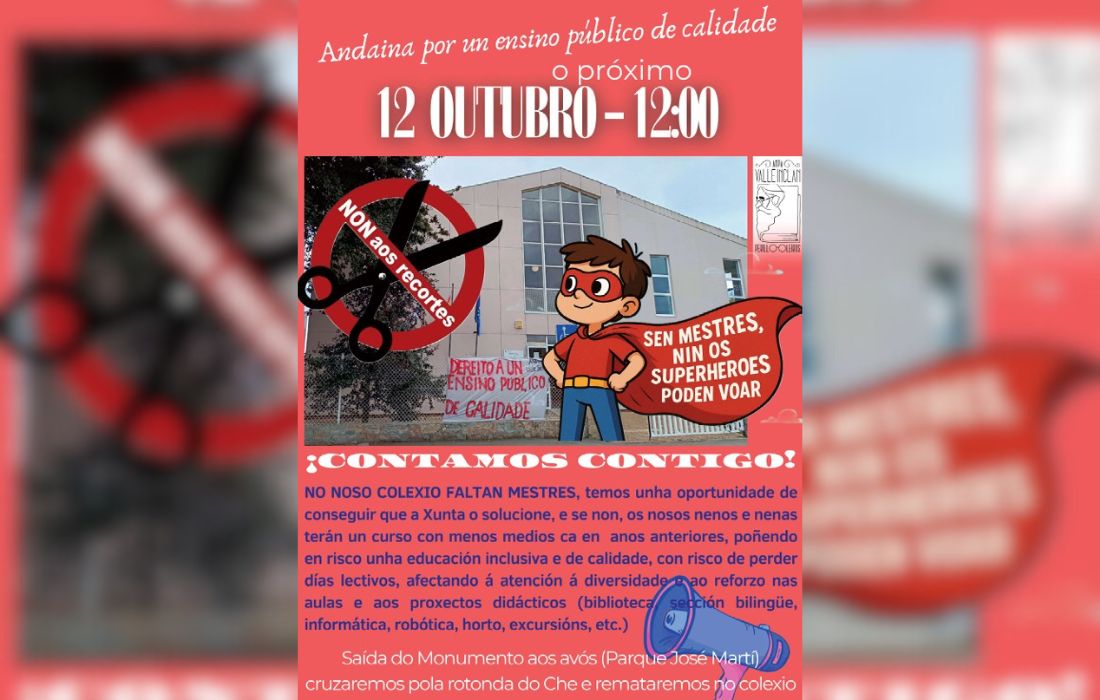 OLEIROS andaina cole contra recortes