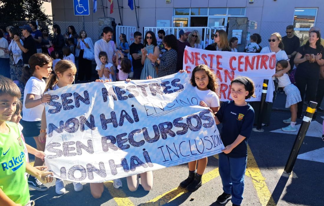 OLEIROS protestas valle inclan