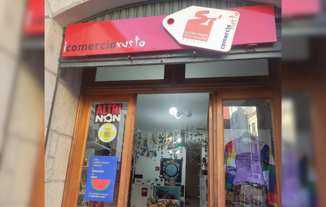 A CORUÑA tenda comercio xusto