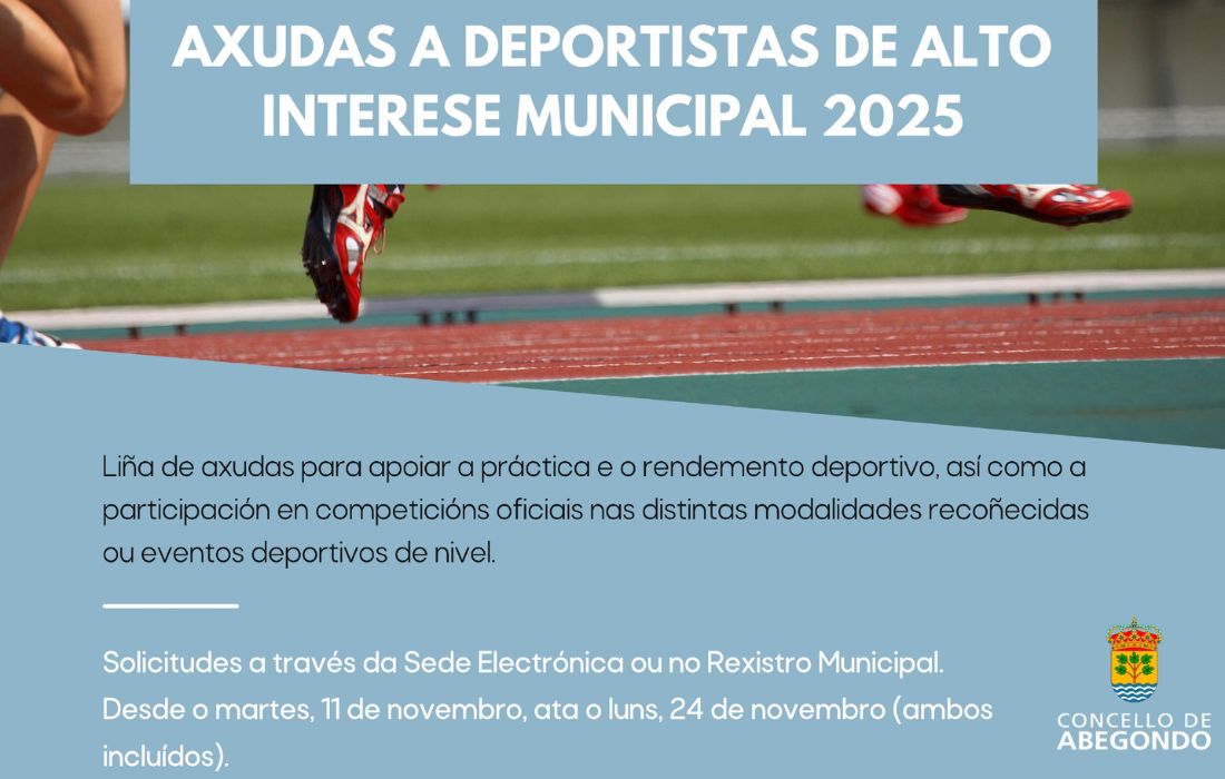 ABEGONDO axudas deportistas