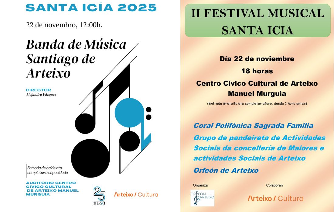 ARTEIXO concerto santa icia