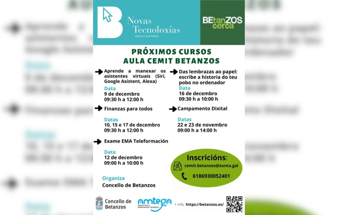 BETANZOS cursos cemit