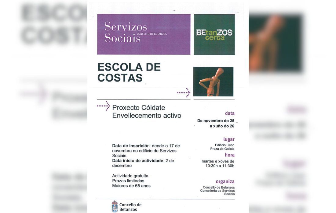 BETANZOS escola de costas